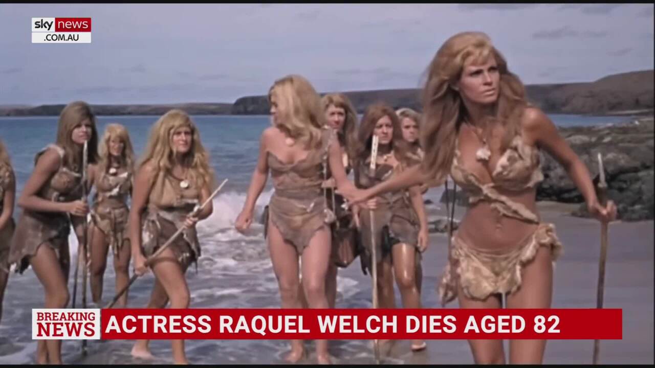 One Million Years Bc Star And 1960s Sex Symbol Raquel Welch Dies Aged 82 Sky News Australia