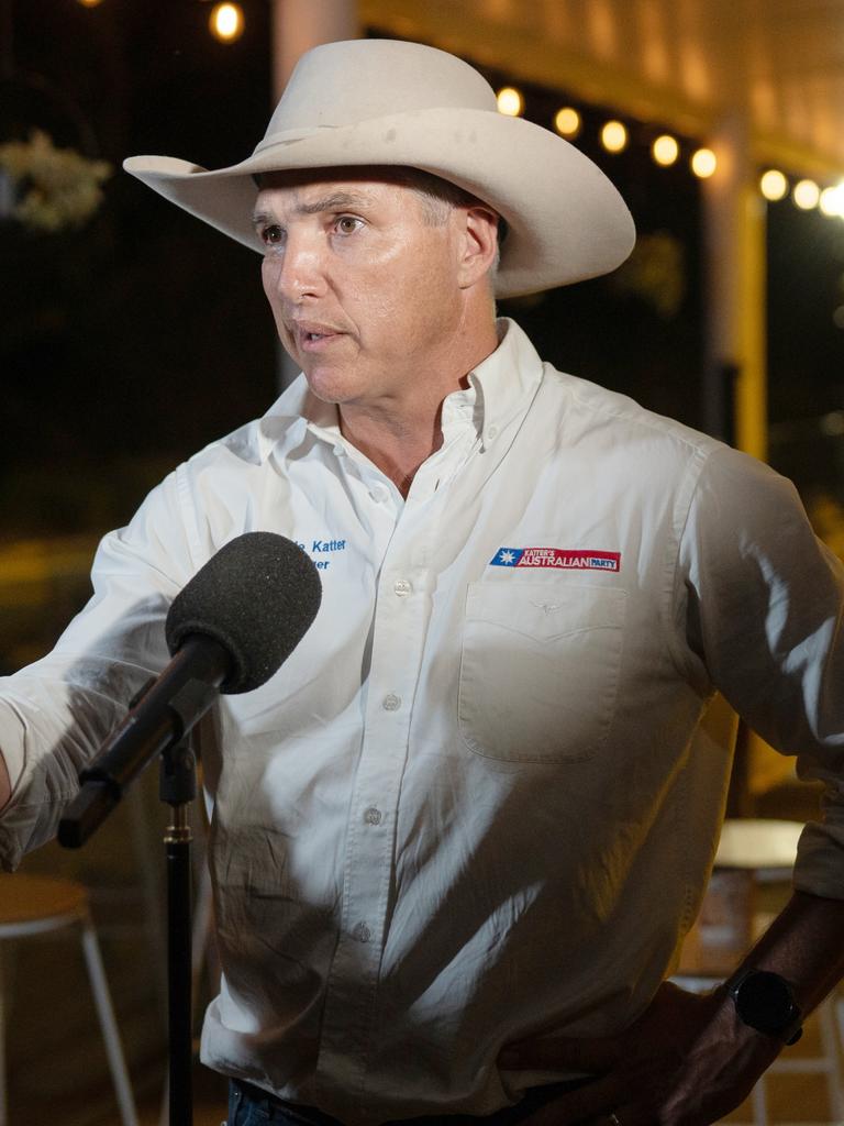 KAP leader and member for Traeger Robbie Katter in Mount Isa. Picture: Joanna Giemza-Meehan.