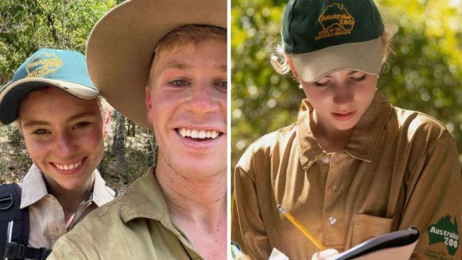 Rorie now works at Australia Zoo. Images: Instagram 