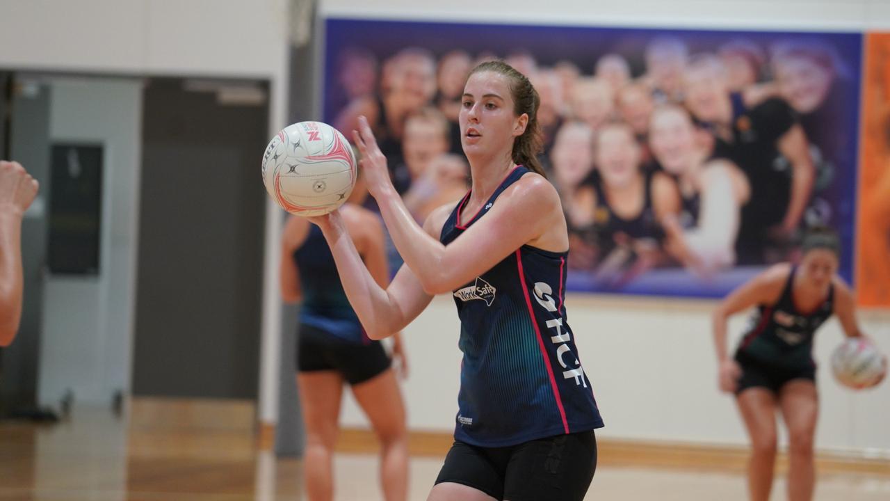 Melbourne Vixens training partner Maggie Caris turned her back on AFLW to focus on her netball. Pic: Supplied.