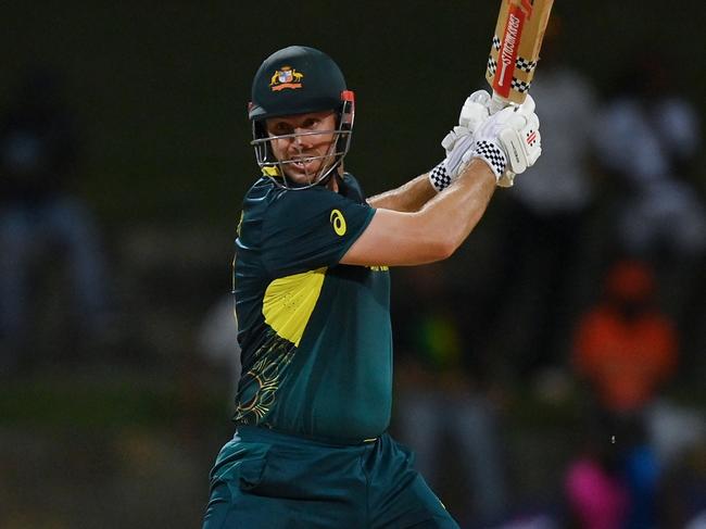 Australia captain Mitchell Marsh. Picture: Gareth Copley/Getty Images