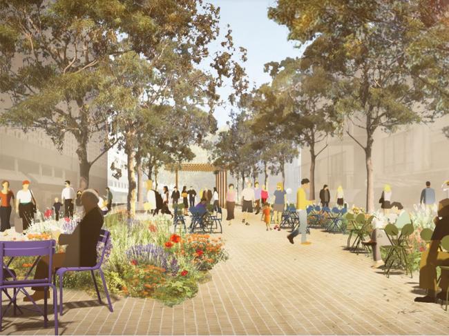 Woollahra council’s concept design.