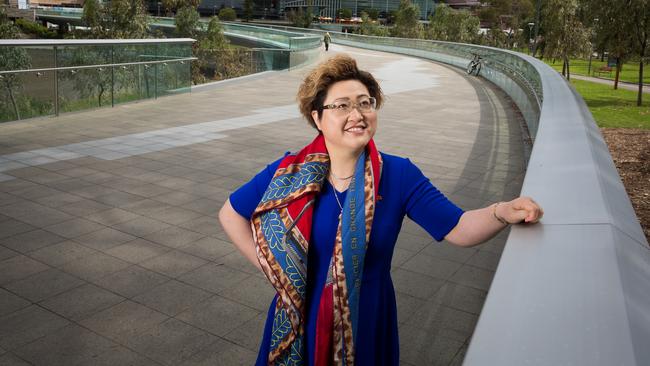 Adelaide-based Chinese entrepreneur Sally Zou. Picture: Jo-Anna Robinson