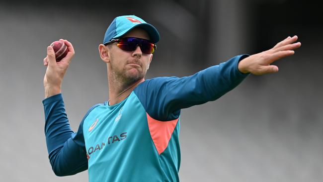 Josh Hazlewood is ready to go after sitting out at Headingley. Picture: Gareth Copley/Getty Images