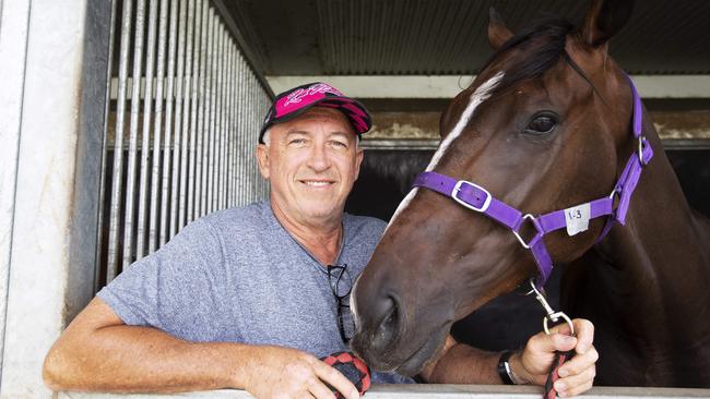 Trainer Rob Heathcote fears what might happen if racing is shut down for an extended period. Picture: AAP