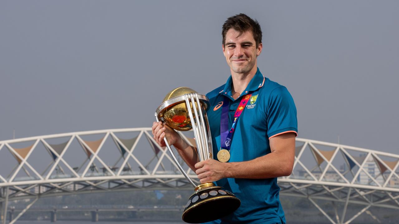 Cummins said the Aussies found a way to win even when not at their best. Picture: Darrian Traynor-ICC/ICC via Getty Images