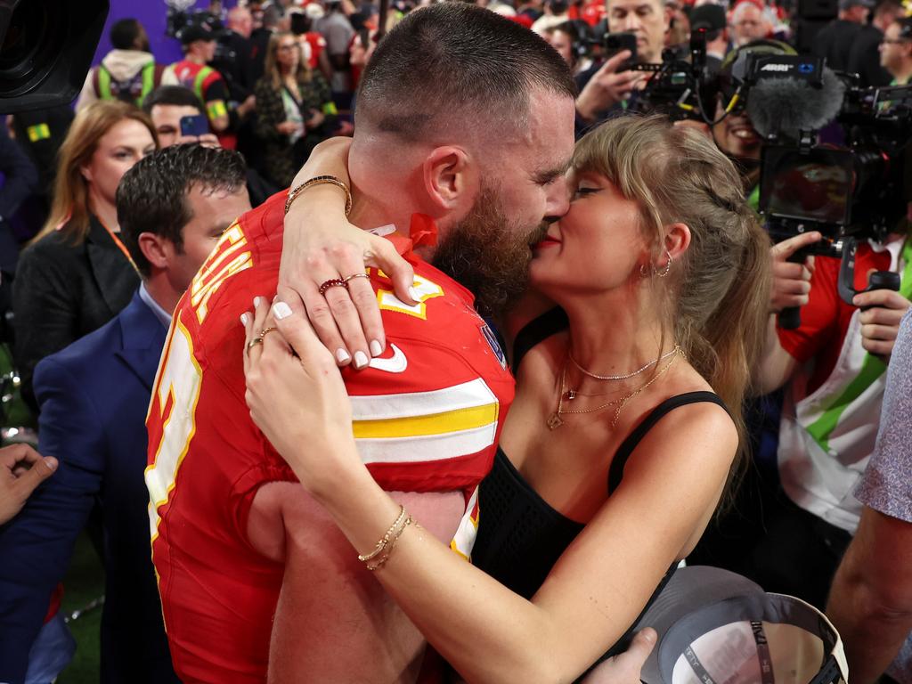 Live Super Bowl updates as Taylor Swift celebrates Travis Kelce's win |  news.com.au — Australia's leading news site