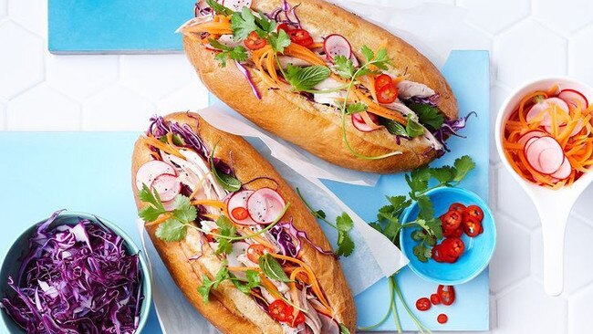 Colin Fassnidge shares his recipe for chicken banh mi.