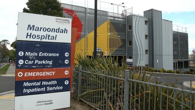 Maroondah Hospital is set to be renamed. Picture: Hamish Blair