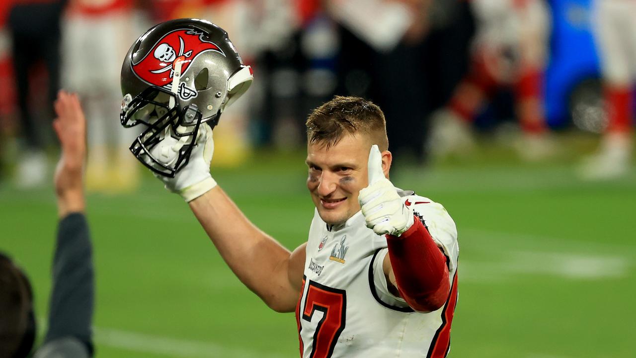 Rob Gronkowski dented Patriots' Lombardi Trophy using it as a