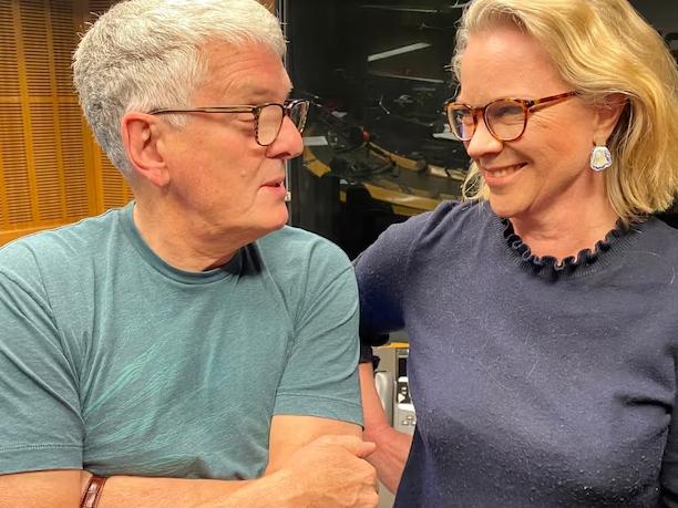 ABC Late Night Live host David Marr and chief political correspondent at 7.30, Laura Tingle.