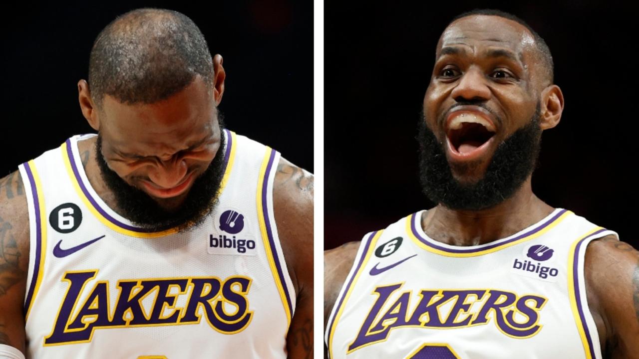 LeBron James led the Lakers past Portland after a 25-point half-time deficit.