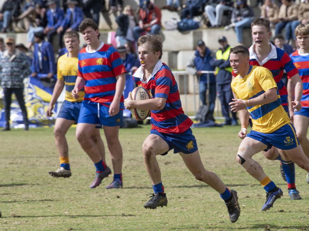 16As Downlands vs TGS. The O'Callaghan Cup played at Downlands College. Saturday, August 6, 2022. Picture: Nev Madsen.