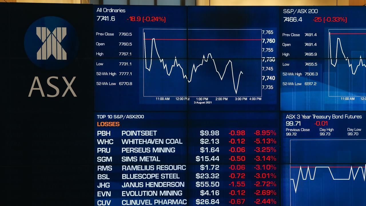 The big four banks all fell during a weak day of trading. Picture: Newswire /Gaye Gerard