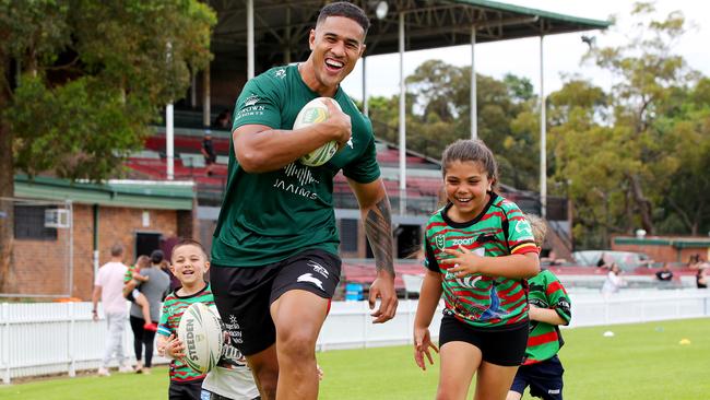 New Souths recruit Michael Chee Kam got a lesson in Rabbitohs history.