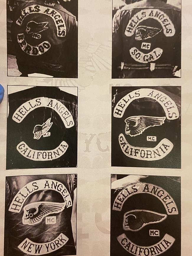 The Hells Angels World Rules are distributed to every one of the club’s chapters across the globe. Pictures: Supplied