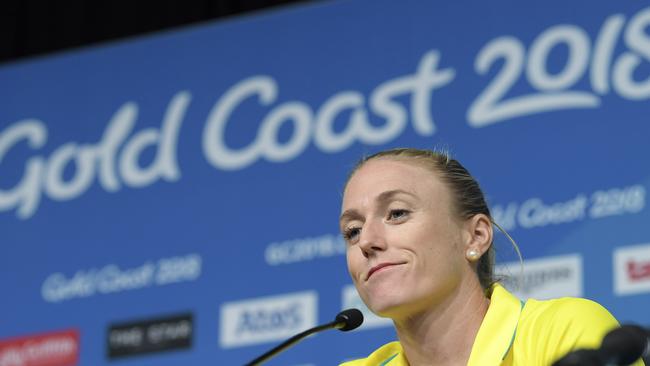 Australian hurdler Sally Pearson announces her withdrawal from the Commonwealth Games. Photo: AAP