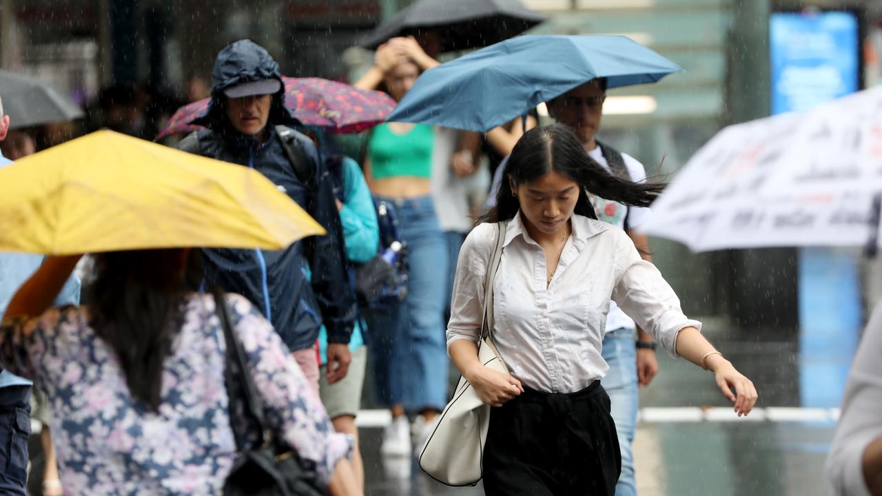 It’s looking like showers for most capital cities either on Friday or later in the weekend. Picture: NCA NewsWire / Damian Shaw