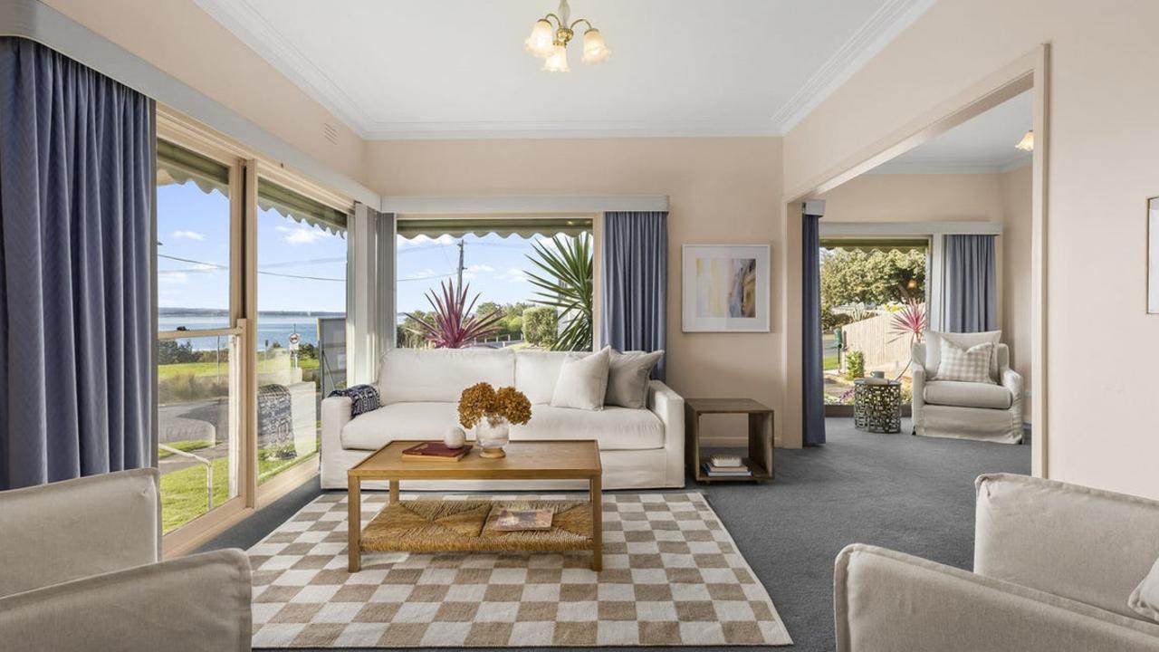 It's been 27 years since the three-bedroom house at 77 King St, Queenscliff, was last traded. The home with water views is now on the market with $2.8m price hopes.