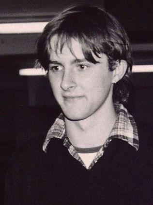 Opposition leader Anthony Albanese as a young man.