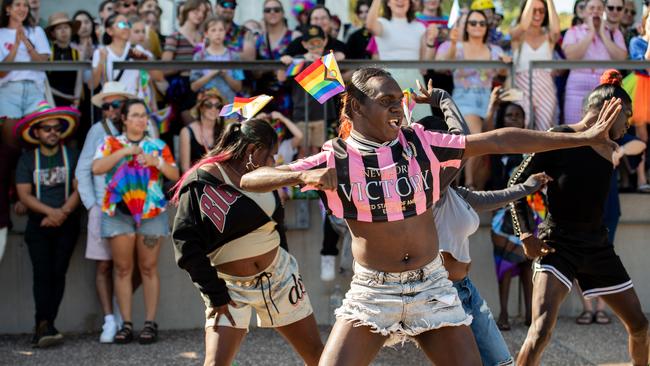 Pride Parade takes off in Darwin City, 2024. Picture: Pema Tamang Pakhrin