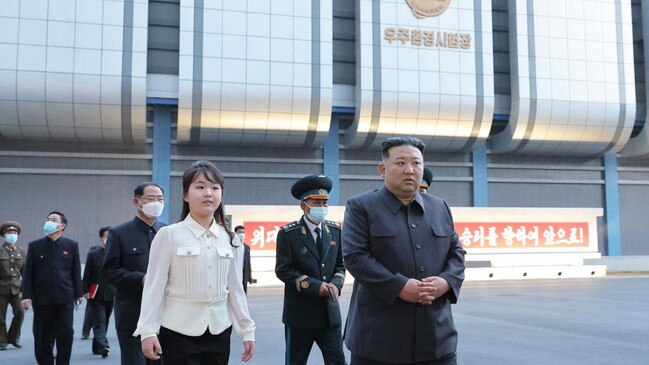 The North Korean leader ordered the launch of a satellite to spy on other countries. Picture: STR/Getty Images/The Times