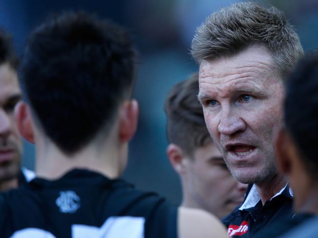 Collingwood coach Nathan Buckley led the debate this week.