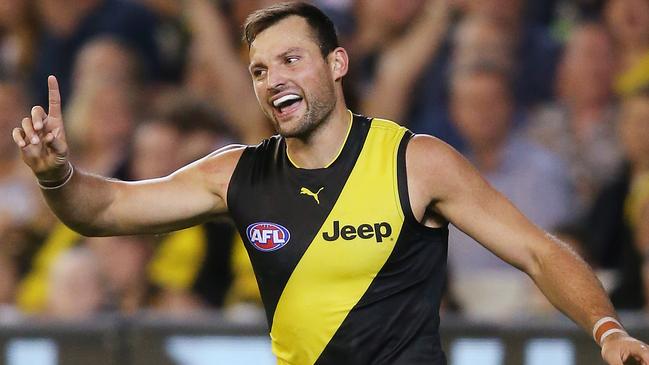 Hands up if you dominated in Round 1. Toby Nankervis scored 126 points. Picture: Getty Images. 