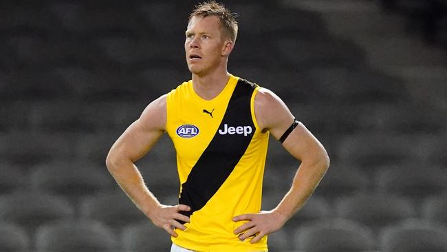 Jack Riewoldt hasn’t had much of an impact so far.