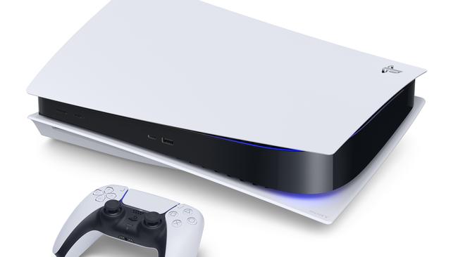 The PS5 features a wavy new design.