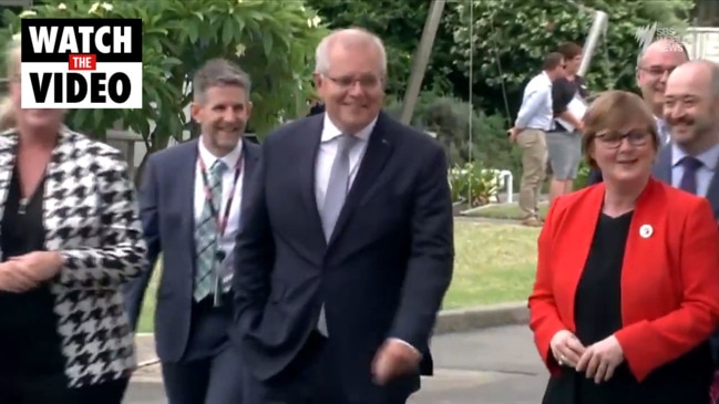 PM Morrison makes defence announcement with ‘Danger Zone’ blaring (SBS News)