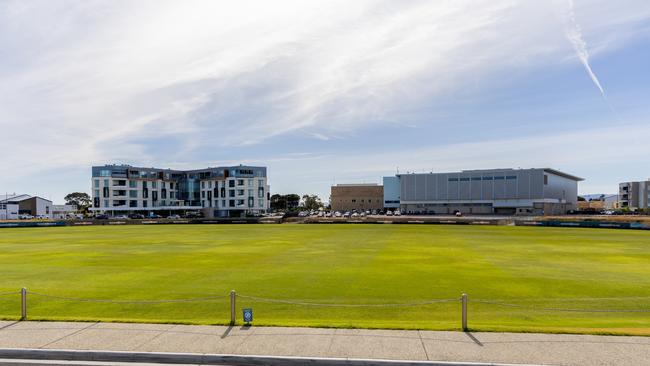 The SANFL will push to rejuvenate the former Football Park site in a bid to relocate. Picture: City of Charles Sturt