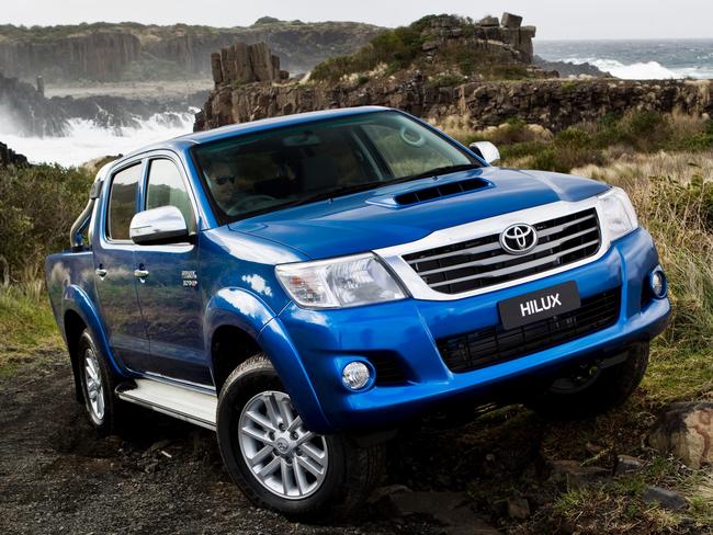 Once a leader ... the Toyota HiLux is now under threat.