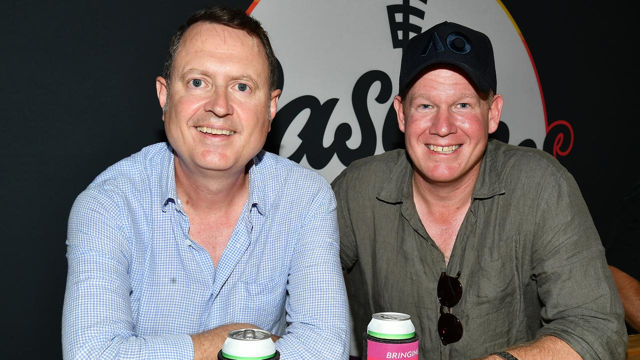 People at Easy Times Brewing ahead of day one of the Gabba Test vs. the West Indies. Thursday January 25, 2024. Picture, John Gass