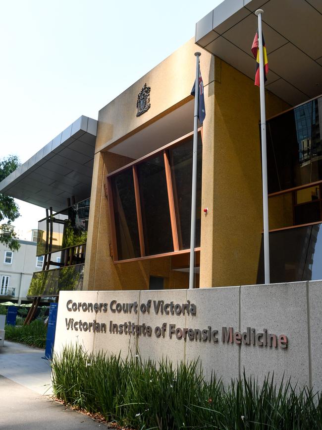 The Coroners Court of Victoria. Picture: NCA NewsWire/Penny Stephens