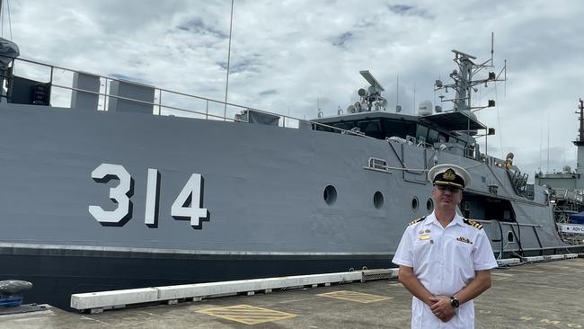 Alfonso Santos Commanding Officer of HMAS Cairns is excited to welcome members of the public onto the base for Saturday's open day.