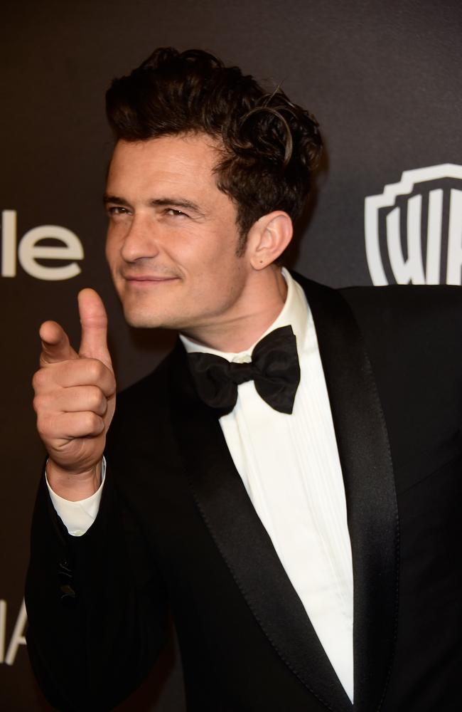 Orlando Bloom attends InStyle and Warner Bros. 73rd Annual Golden Globe Awards Post-Party at The Beverly Hilton Hotel. Picture: Frazer Harrison/Getty Images