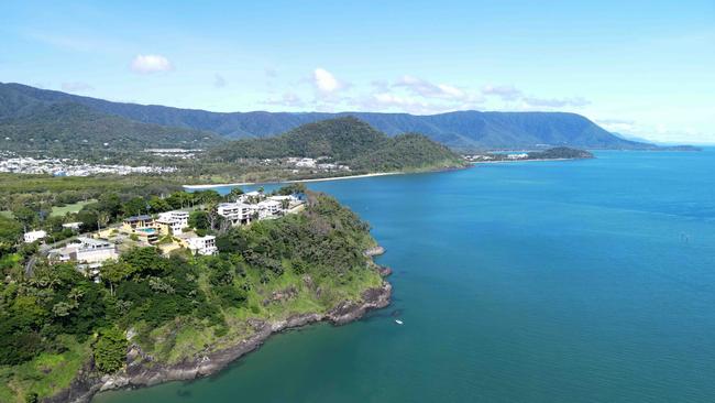 Six Cairns suburbs saw house values drop in the September quarter, including Trinity Park as seen from Yorkeys Knob, where house prices rose. Picture: Brendan Radke