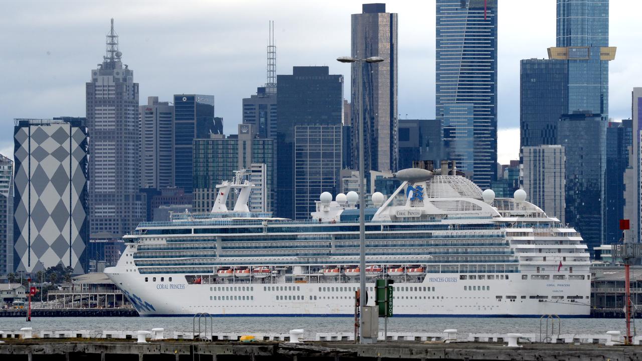 Princess Cruises and Cunard are pulling out of Melbourne from 2025. Picture: NCA NewsWire / Andrew Henshaw