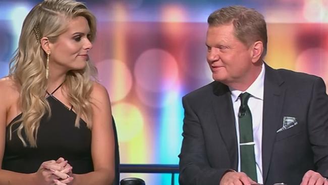 Erin Molan took over as fulltime host from Paul Vautin this year. Pic CH 9