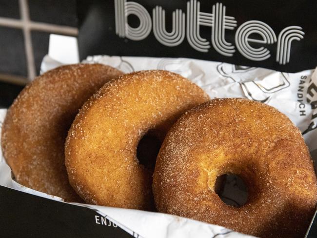 Butter’s cinnamon doughnuts. Picture: Jenifer Jagielski