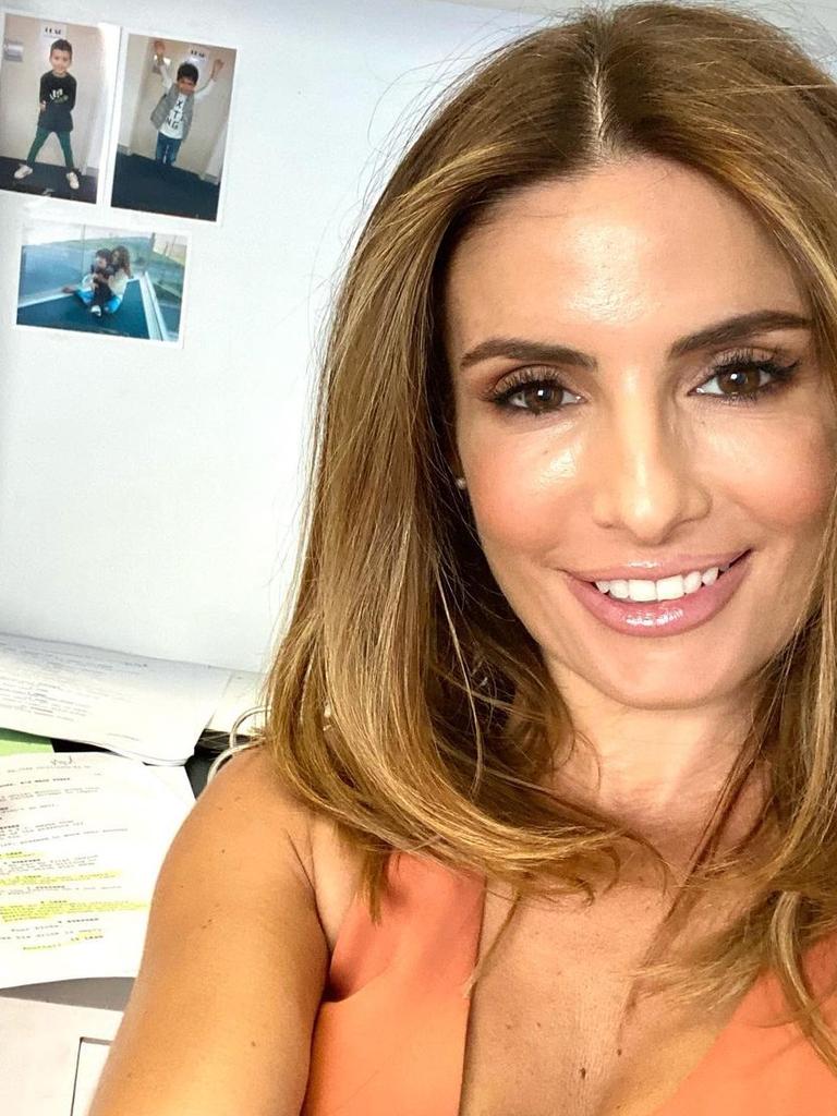 Actress Ada Nicodemou will also be a star on the dancing show. Picture: Instagram