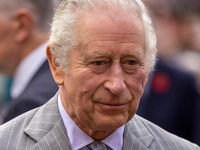 (FILES) In this file photo taken on November 09, 2022 Britain's King Charles III and Britain's Camilla, Queen Consort are welcomed to the City of York during a ceremony at Micklegate Bar during their visit to York, northern England. - French President Emmanuel Macron requested that a planned state visit by King Charles III be postponed, the UK government said on March 24, 2023, as France sees ongoing protests over controversial pension reforms. "This decision was taken with the consent of all parties, after the President of France asked the British Government to postpone the visit," a UK government spokesperson said in a statement. (Photo by James Glossop / POOL / AFP)