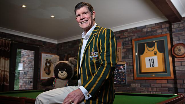 Peter Hadfield, Australia’s athletics team captain for the 1980 Olympics, at his home in Sydney this week. Picture: Adam Yip