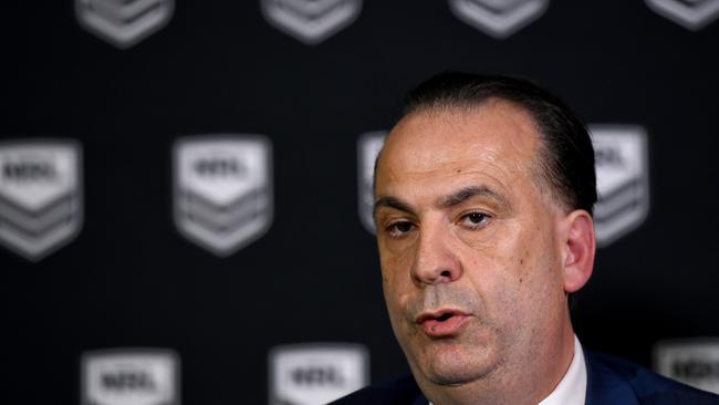 Australian Rugby League Commission Chairman Peter V'landys. Picture: AAP