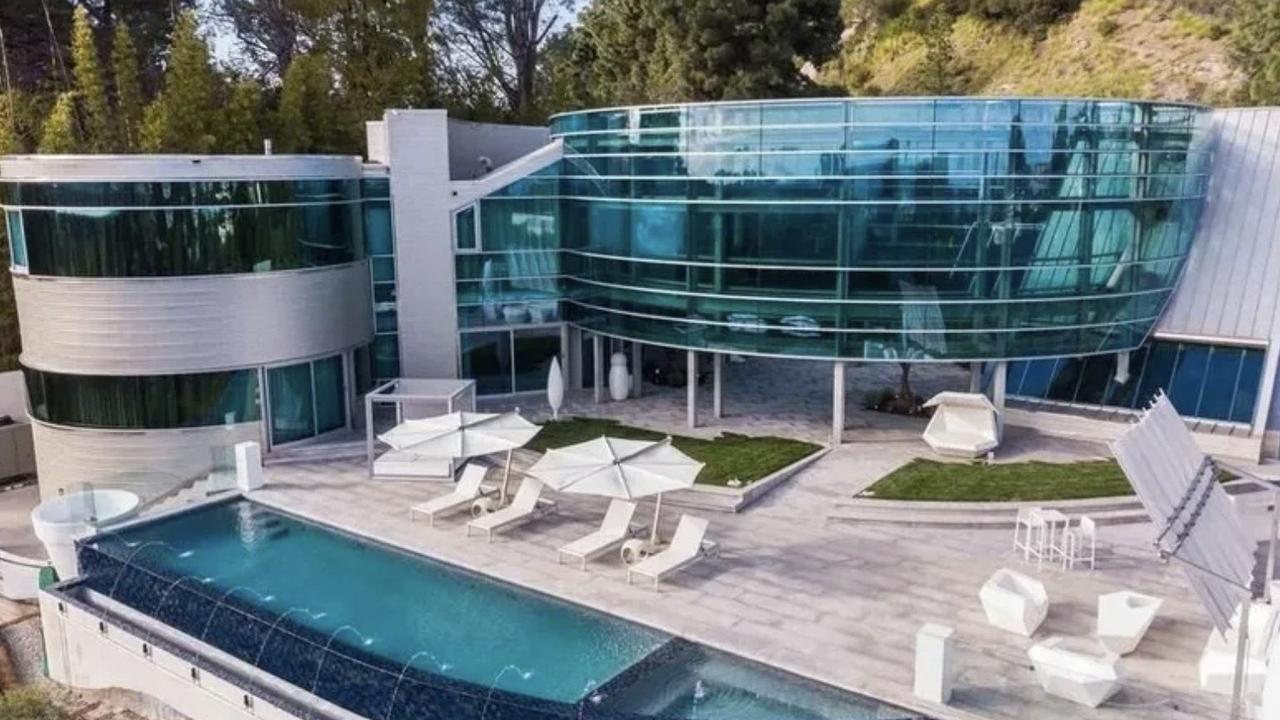 In 2014, Bieber raised eyebrows when he rented a uniquely shaped home for $US59,000 a month. Picture: Realtor