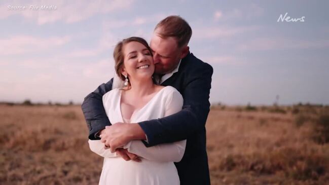 Wedding, outback style