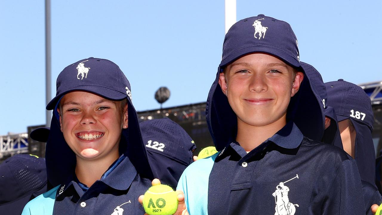 Australian open ball store boy hats