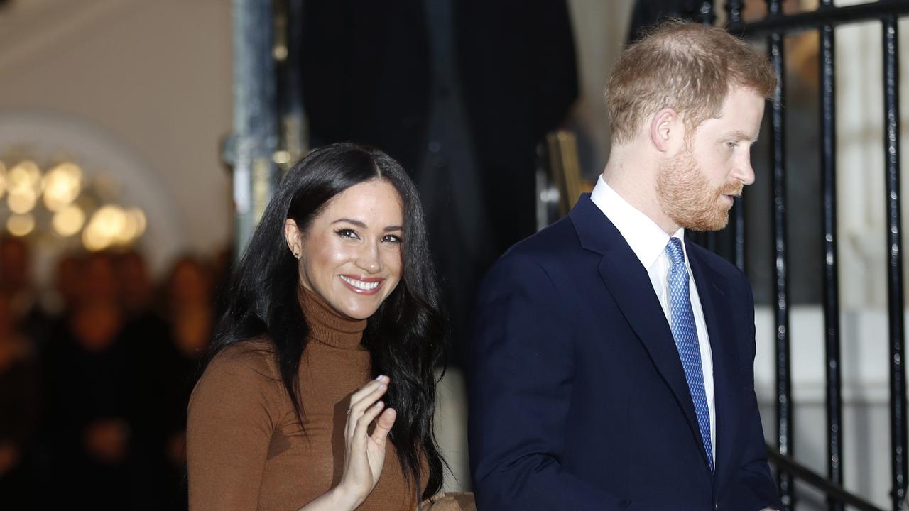 The Duke and Duchess of Sussex have already applied to trademark their Sussex Royal brand. Picture: AP/Frank Augstein