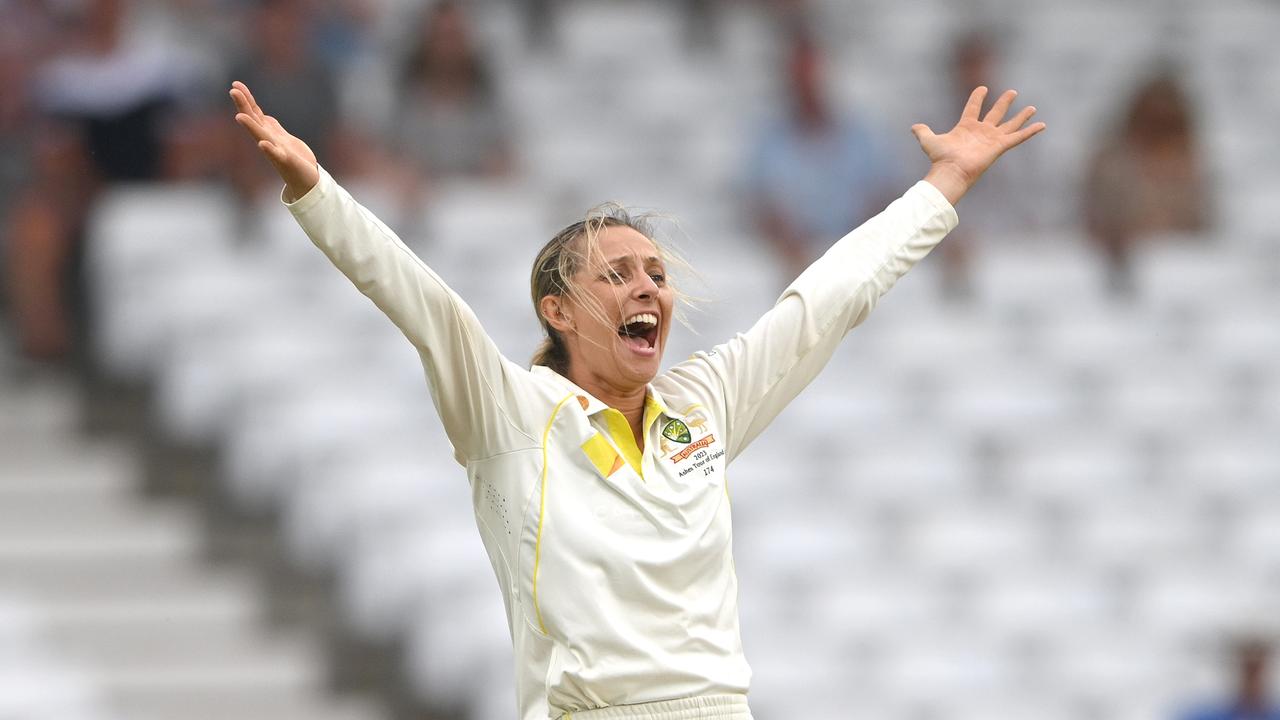 Australia bowler Ashleigh Gardner, along with Ellyse Perry, is favourite for the prestigious Belinda Clark award. Picture: Getty